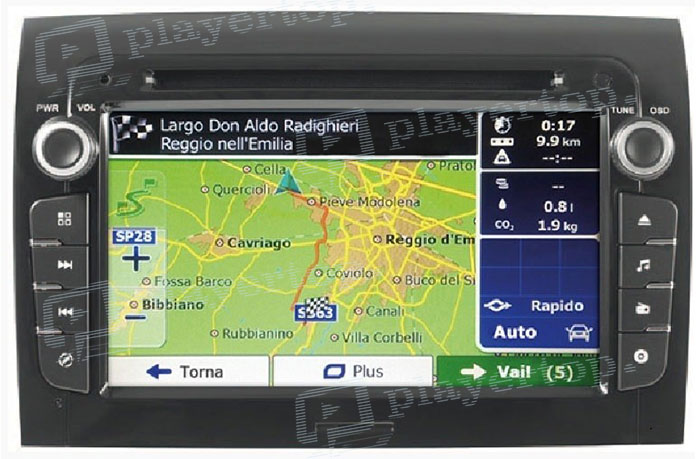 Autoradio GPS camping car Ducato